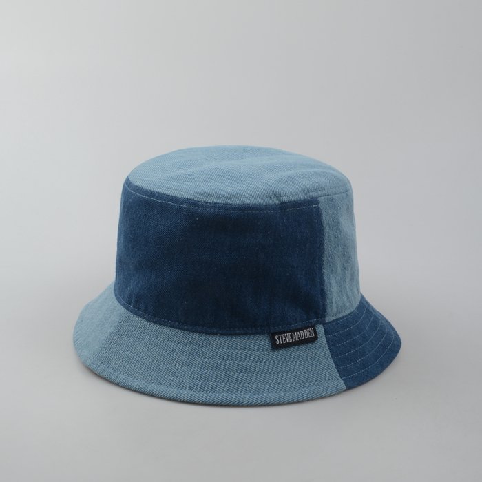 撞色牛仔盆帽定做